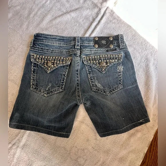 Miss Me Vintage Y2K Jean Shorts - Picture 9 of 9